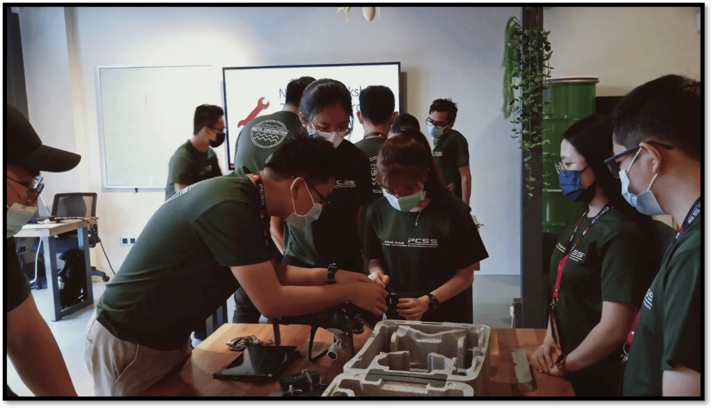 Fig. 23 - Drone Project Control Program – Learning Drone Components